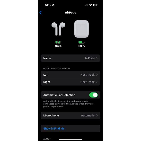 Apple AirPods 2nd Gen w/ Wireless Charging Case - Picture 2 of 7